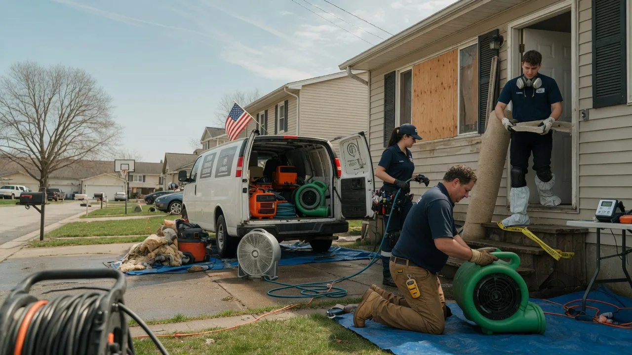 Water Damage Restoration in Grantham, PA near me